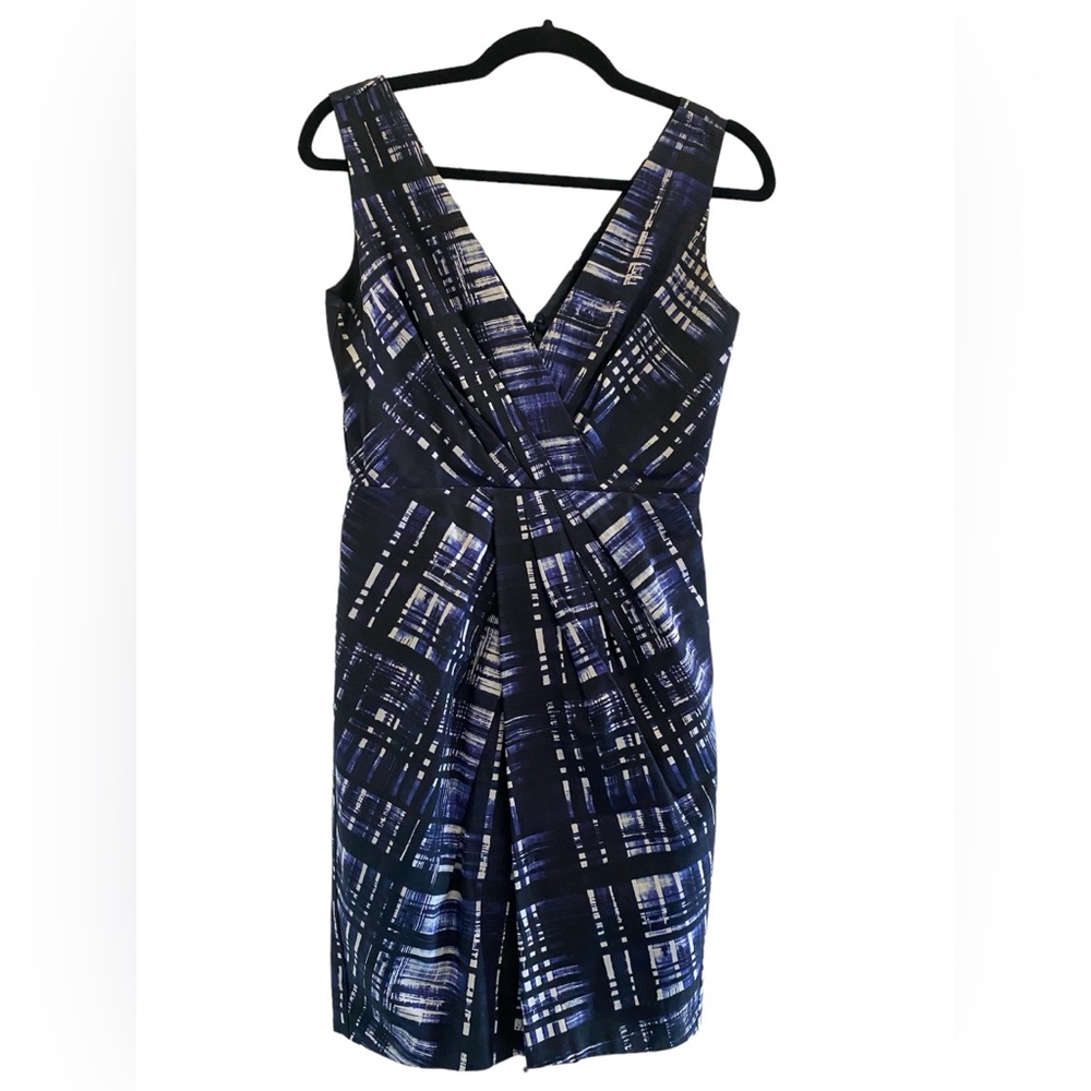 Banana Republic Silk Cocktail Women Dress - Blue - Size: 0 -